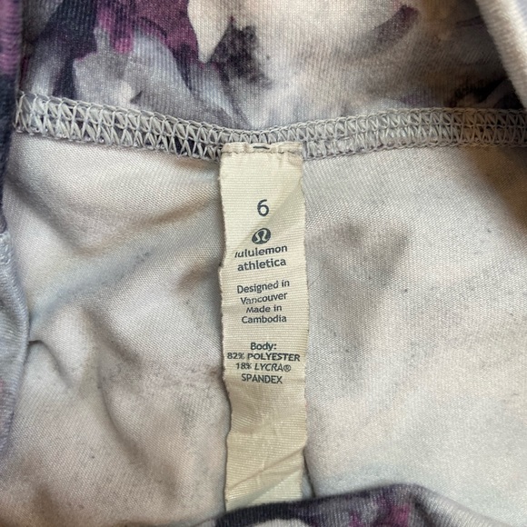 Lululemon Wunder Under Leggings Luon High Waist Roll Down Moody Mirage Tights - Picture 7 of 11